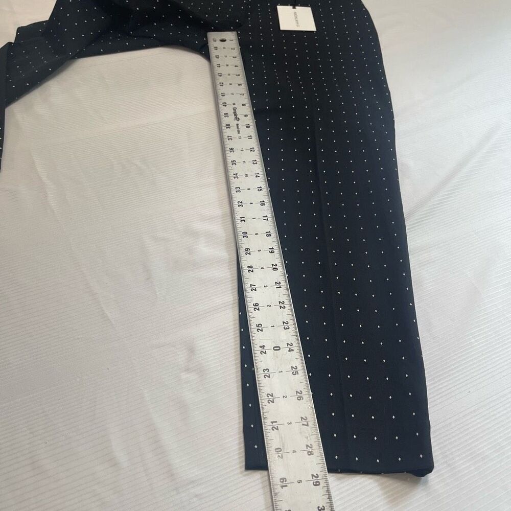 NWT 41 Hawthorn Black White Becca Straight Leg Printed Pants Size 10 New - Picture 4 of 8